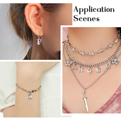 Alloy Rhinestone Charms ALRI-T008-01P-1