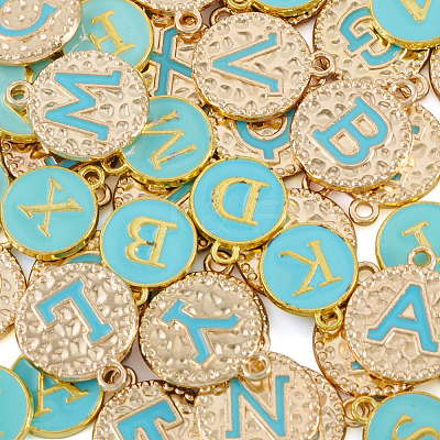 2Bags 2 Styles Alloy Enamel Pendants ENAM-TA0003-53B-1