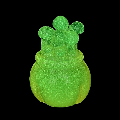 Luminous Resin Ornaments DJEW-K018-01E-1