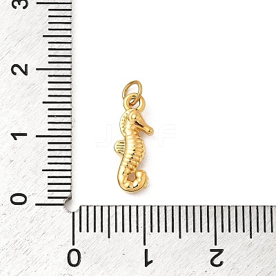 304 Stainless Steel ABS Imitation Pearl Pendants X-STAS-B097-07G-04-1