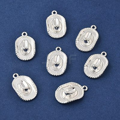Tibetan Style Alloy Hat Pendants LS-TIBEP-1023-S-FF-1