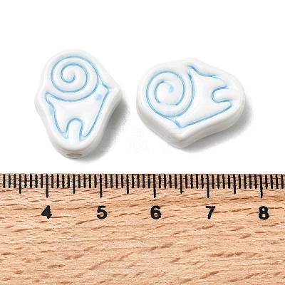 Handmade Porcelain Beads PORC-Z004-01D-1