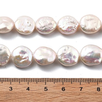 Natural Baroque Keshi Pearl Beads Strands PEAR-B004-16D-03A-1