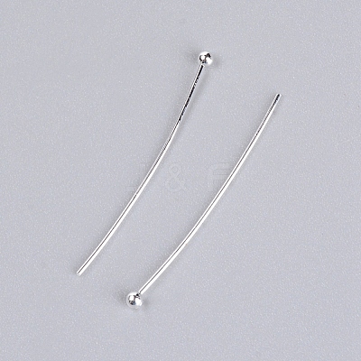 Brass Ball Head Pins KK-WH0043-03D-02-1