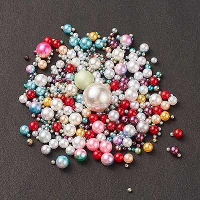 Acrylic Imitation Pearl Beads OACR-XCP0001-01-1