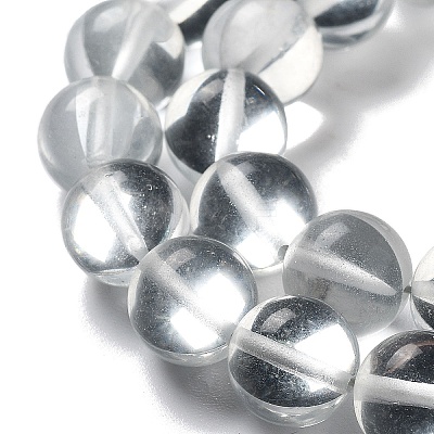 Synthetic Moonstone Beads Strands G-P528-J03-09-1