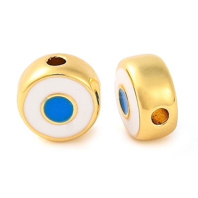 Rack Plating Brass Beads KK-H486-02G-01-1