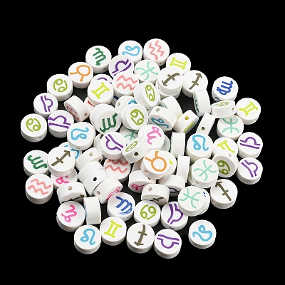 Handmade Polymer Clay Beads CLAY-E005-02-1