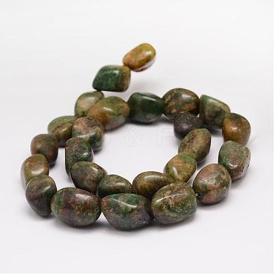 Natural African Jade Bead Strands G-K153-D08-1
