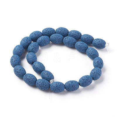 Natural Lava Rock Beads Strands G-F671-03B-12-1