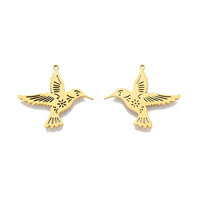 Ion Plating(IP) 201 Stainless Steel Pendants STAS-N098-099LG-1