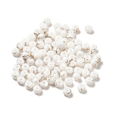6/0 Opaque Glass Seed Beads SEED-P005-A02-1