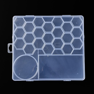 Rectangle Large Capacity Plastic Bead Containers AJEW-YWC0001-05-1