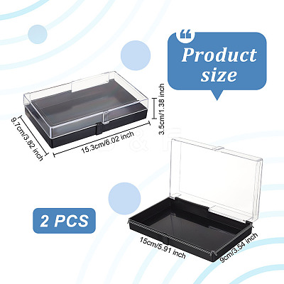Plastic Presentation Boxes for Badge Storage & Display AJEW-WH0502-10-1
