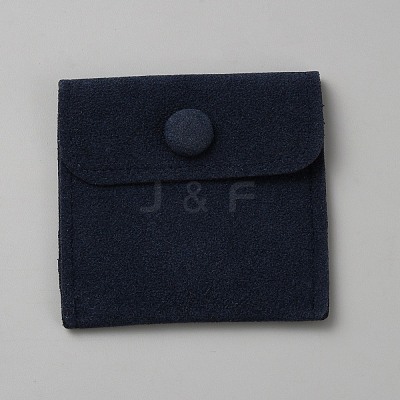 Square Velvet Jewelry Box with Snap Button CON-WH0088-77A-06-1