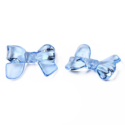 Transparent Acrylic Beads X-MACR-N013-069-1