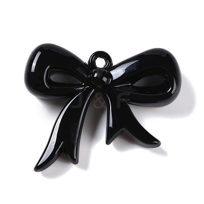Spray Painted Opaque Acrylic Pendants SACR-Z003-01B-1