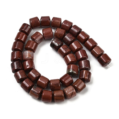 Natural Red Jasper Beads Strands G-G275-D25-10x10mm-1