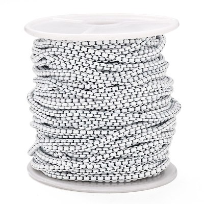 Spray Painted Stainless Steel Box Chains CHS-L027-13-1