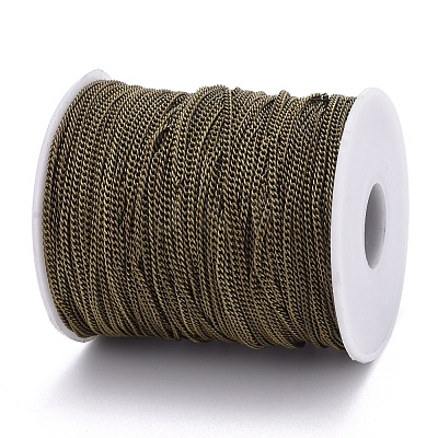 Brass Twisted Chains CHC-S096-AB-NF-1-1