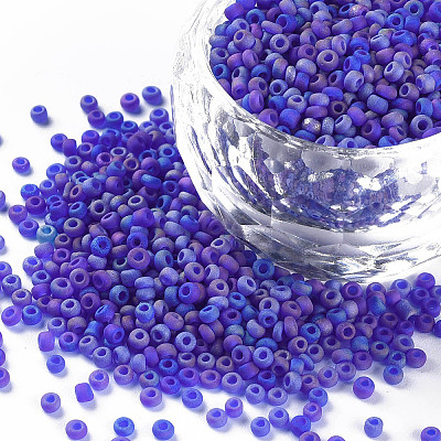 12/0 FGB Grade A Round Glass Seed Beads SEED-Q010-M544-1