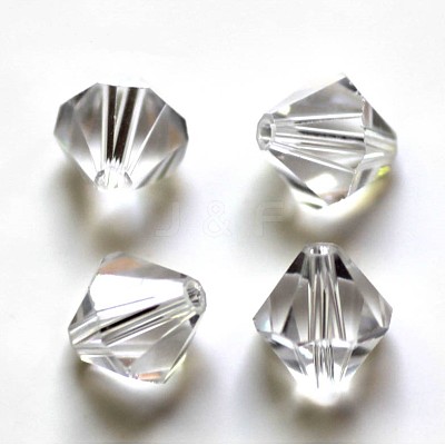 Imitation Austrian Crystal Beads SWAR-F022-10x10mm-001-1