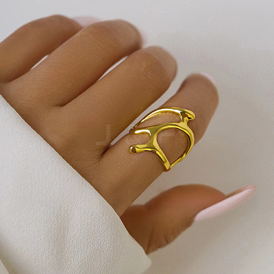 Brass Cuff Rings UD0952-1