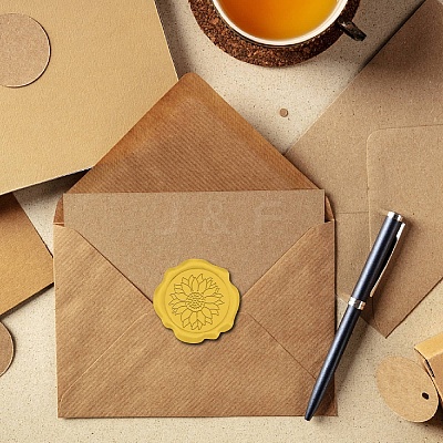 100Pcs Adhesive Wax Seal Stickers DIY-CP0011-01E-1