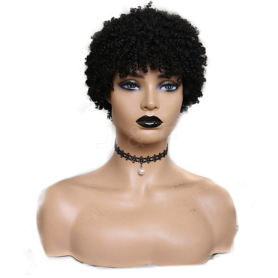 Afro Short Curly Wigs for Women OHAR-E017-02-1