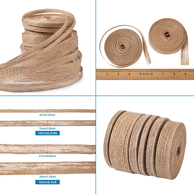 Burlap Fabric Ribbon OCOR-TA0001-26-1