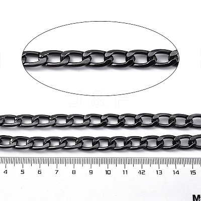 Oxidation Aluminum Cuban Link Chains CHA-D001-06B-1