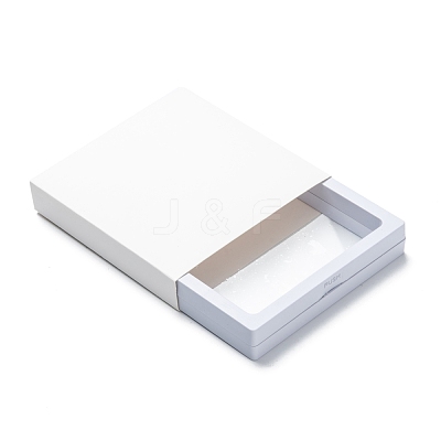 Square Transparent PE Thin Film Suspension Jewelry Display Stands CON-D009-02B-01-1