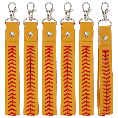 12Pcs Imitation Leather Pendant Decorations KEYC-DR0001-19A-1