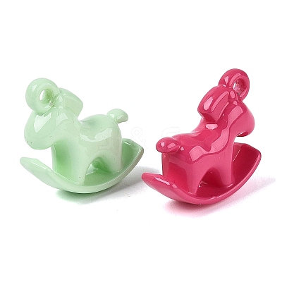 Baking Paint Acrylic Pendants OACR-N162-02-1