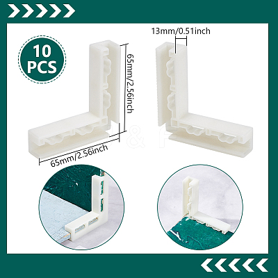 ABS Plastic Photo Boards Backdrop Clips DIY-WH0899-189-1