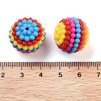 ABS Plastic Beads KY-U002-01C-1