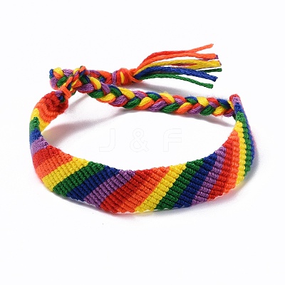 Rainbow Pride Bracelet LS-BJEW-F419-03-1