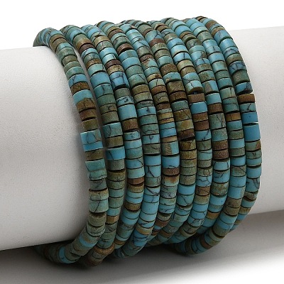 Afghan Synthetic Turquoise Beads Strands GG-CBA56E5-03-1