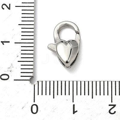 304 Stainless Steel Lobster Claw Clasps STAS-D069-03B-P-1