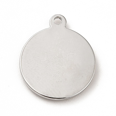 Tarnish Resistant 304 Stainless Steel Pendants Rhinestone Settings STAS-H172-03P-1