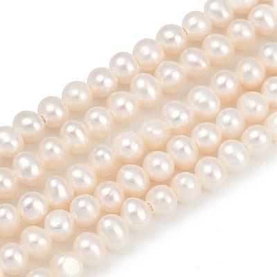 Natural Cultured Freshwater Pearl Beads Strands PEAR-I007-07O-13-1