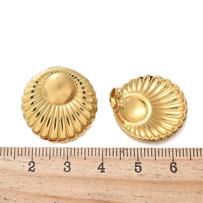 304 Stainless Steel Stud Earrings EJEW-U047-32G-1
