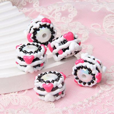 Opaque Acrylic Beads PW-WGF3828-01-1