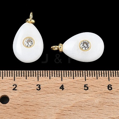 Natural White Jade Pendants KK-C251-01A-01-1