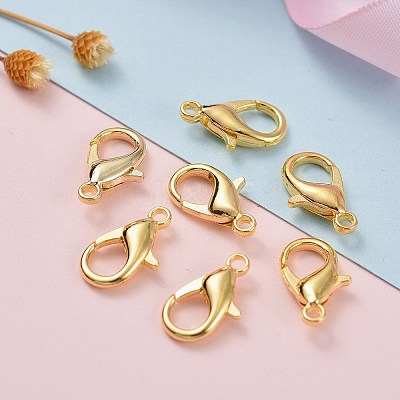 Zinc Alloy Lobster Claw Clasps LS-X-E106-G-1