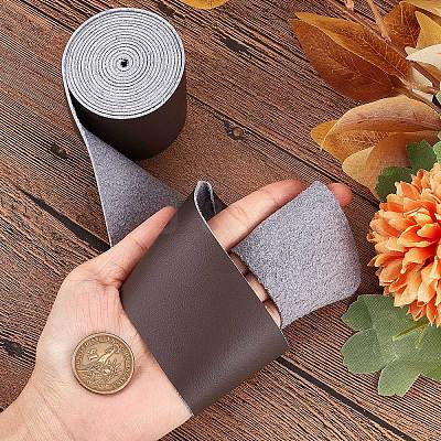 Flat Microfiber Imitation Leather Cord LC-WH0006-07D-03-1