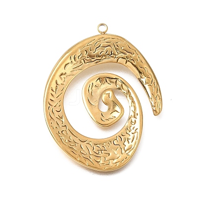304 Stainless Steel Pendants SA-CBAD9BF-02G-1