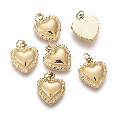 Ion Plating(IP) 304 Stainless Steel Charms X-STAS-F256-030G-1