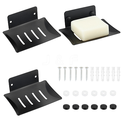 304 Stainless Steel Soap Dishes AJEW-UN0001-24EB-1