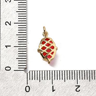 Brass Charms KK-Q043-06G-02-1